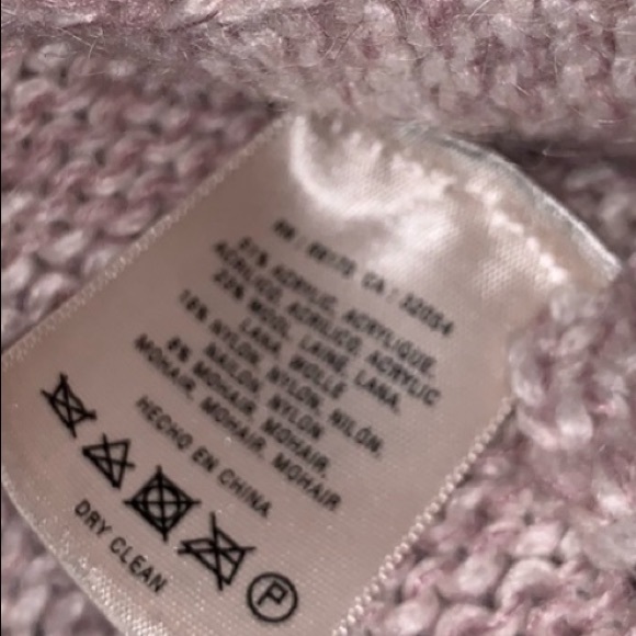 Anthropologie Guinevere Pink cowl neck sweater S - Picture 4 of 5